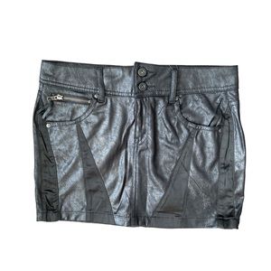 2for$38 Trj women’s black mini skirt size 6 polyester